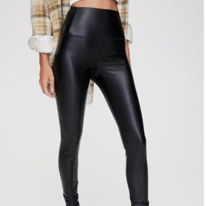 Aritzia Wilfred Free Faux Leather Leggings